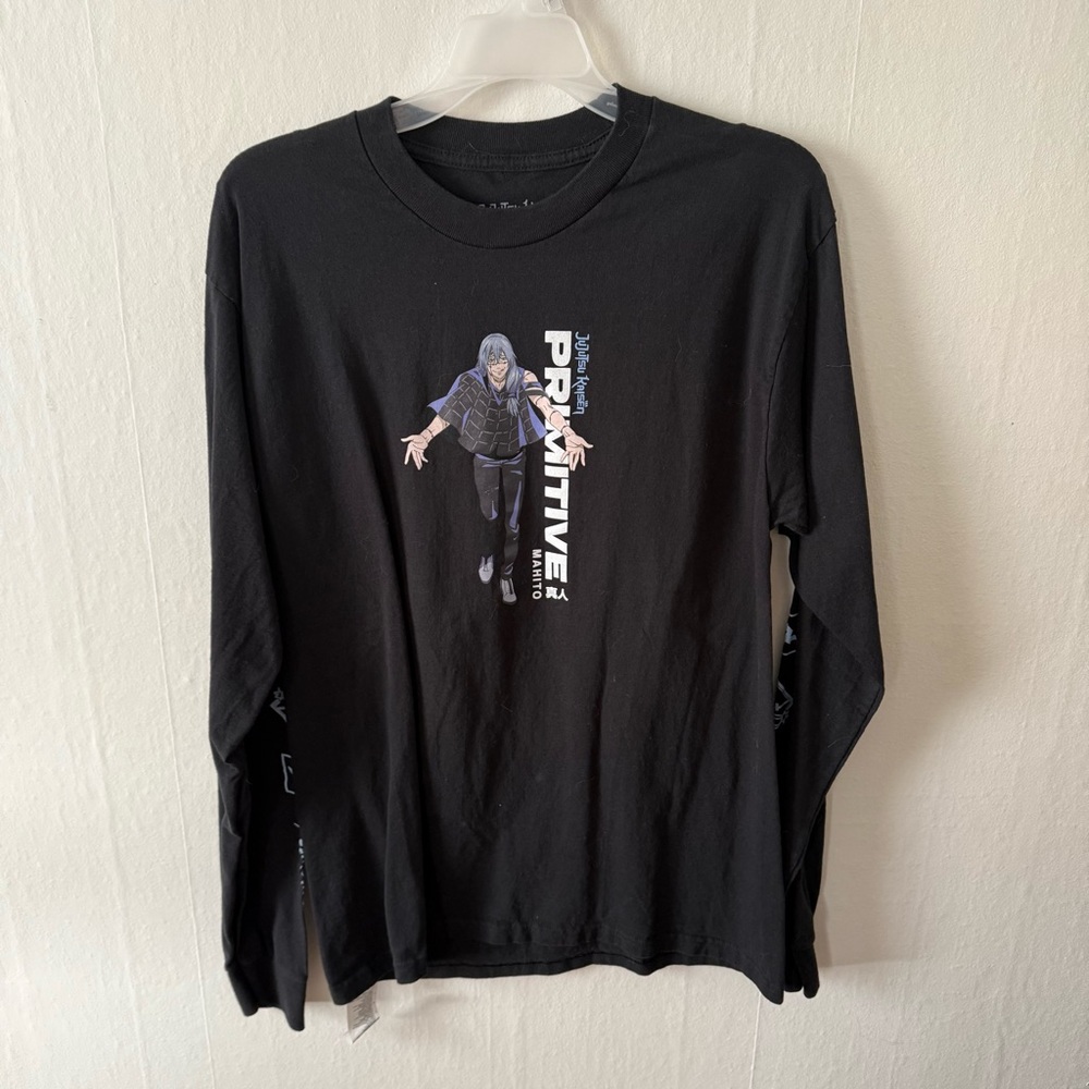 Primitive Black Graphic Long Sleeve Shirt